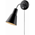 Modern Black Gooseneck Wall Lamp for Indoor Lighting