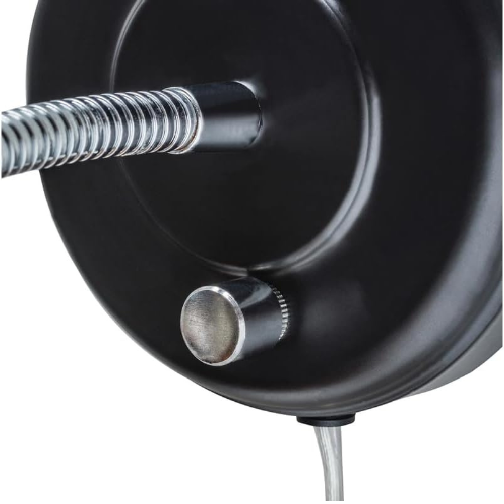 Modern Black Gooseneck Wall Lamp for Indoor Lighting
