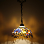Stained Glass Dining Pendant Light for Home Decor