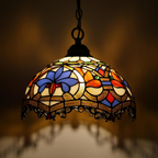 Stained Glass Dining Pendant Light for Home Decor