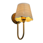 Vintage Curved Arm Bathroom Vanity Lights